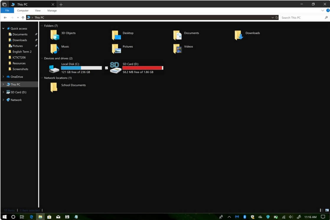 windows explorer not updating file time stamps